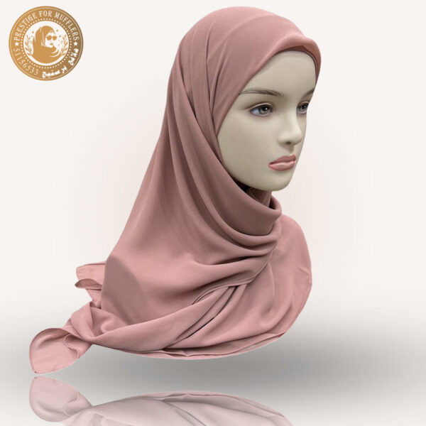 حجاب مربع الخام شيفون كريب