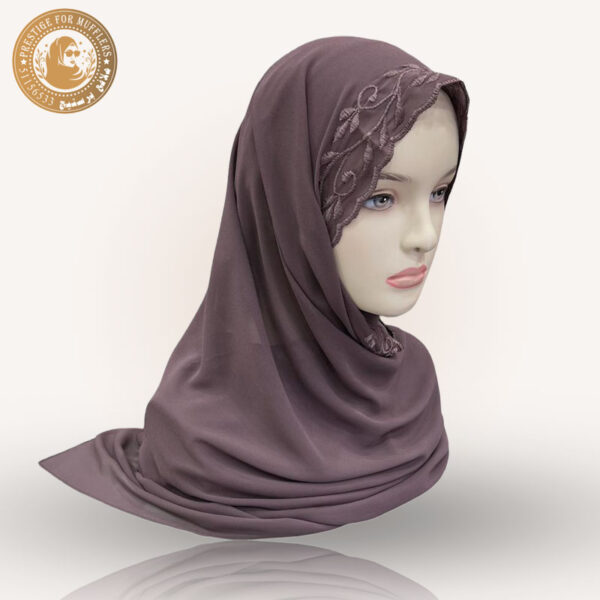 شيفون كريب تطريز جديد