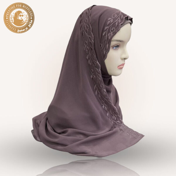 شيفون كريب تطريز جديد