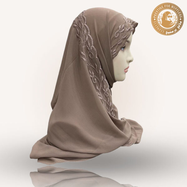 شيفون كريب تطريز