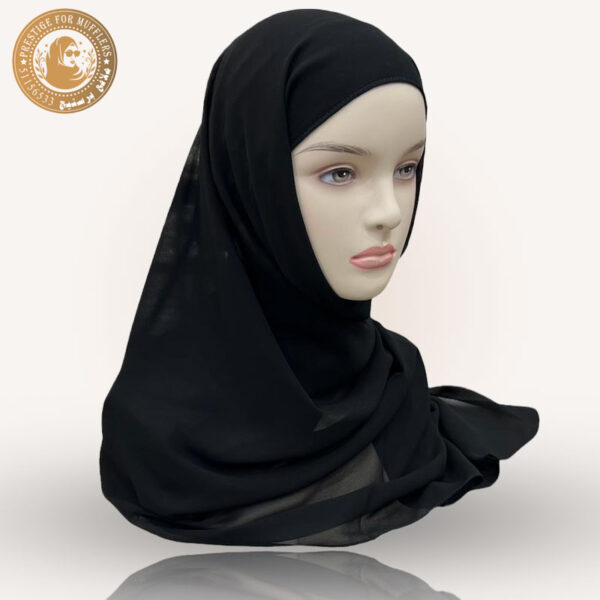 شيفون كريب مع الامطه المربعه