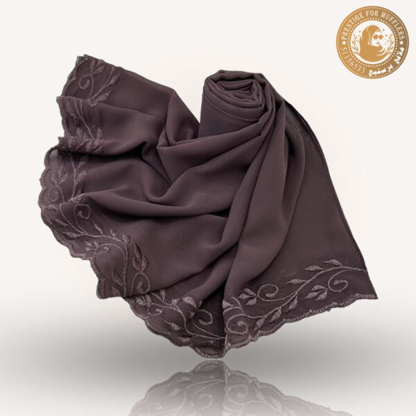 شيفون كريب تطريز جديد