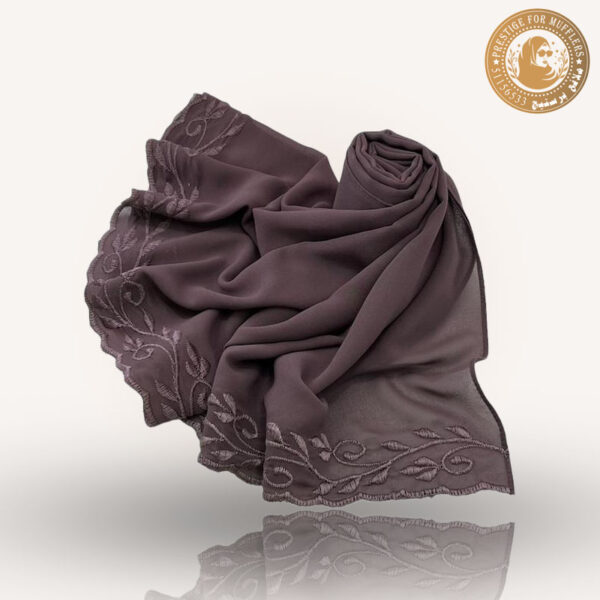 شيفون كريب تطريز جديد